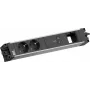 Bachmann STEP ALU 2x Schuko 1x USB-C 100W 1x Custom Module Μονάδα διανομής ρεύματος