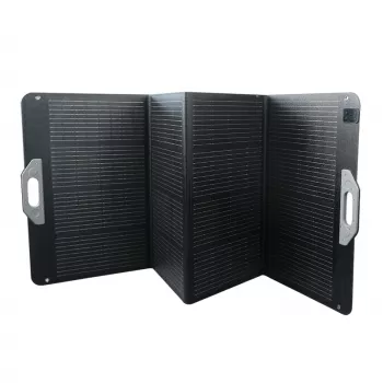 LogiLink PVP0200 200W Αναδιπλούμενο μονοκρυσταλλικό ηλιακό πάνελ με έξοδο 8mm για Goal Zero Yeti Powerstations