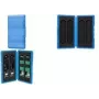 LogiLink UA0417 Θήκη προστασίας M.2 SSD για 4 NGFF/NVMe SSD, Μπλε
