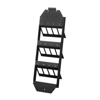LOGILINK Ένθετο Keystone για κουτί δαπέδου για 3 x 4 μονάδες Keystone, Μαύρο