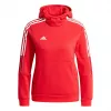 adidas Tiro 21 Φούτερ με κουκούλα Team Power Red Junior Μέγεθος 116