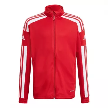 adidas Squadra 21 Αθλητικό φούτερ για εφήβους Team Power Red/Λευκό GP6458 Μέγεθος 164