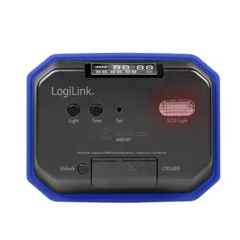 LogiLink ηλεκτρονικός δίσκος στάθμευσης, πιστοποιημένος KBA, μπλε