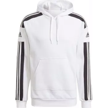 adidas Squadra 21 ανδρικό φούτερ με κουκούλα λευκό GT6637
