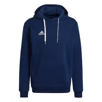 adidas Entrada 22 ανδρικό φούτερ με κουκούλα Team Navy Blue