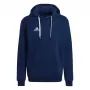 adidas Entrada 22 ανδρικό φούτερ με κουκούλα Team Navy Blue