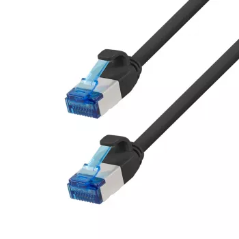 LogiLink SlimLine Cat.6A S/FTP LSZH καλώδιο patch, 20 m, μαύρο