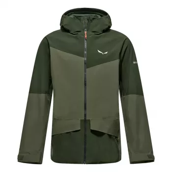 Salewa ανδρικό Puez GTX 2L μπουφάν Hardshell σκούρο ελιά μέγεθος L