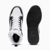 Puma Rebound V6 Mid παιδικά sneaker λευκό μαύρο 393831 01 μέγεθος 38