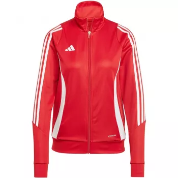 adidas Tiro 24 προπονητικό γυναικείο φούτερ κόκκινο IR7493 M