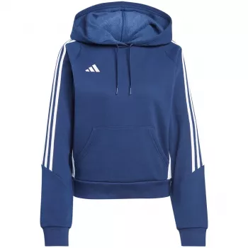 adidas Tiro 24 γυναικείο φούτερ με κουκούλα μπλε Navy IR7507