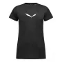 Salewa γυναικείο T-shirt Solid Dry Black Out μέγεθος L