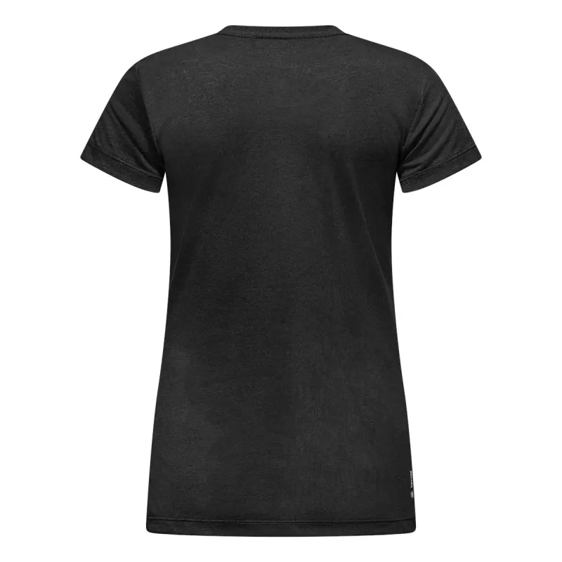 Salewa γυναικείο T-shirt Solid Dry Black Out μέγεθος L