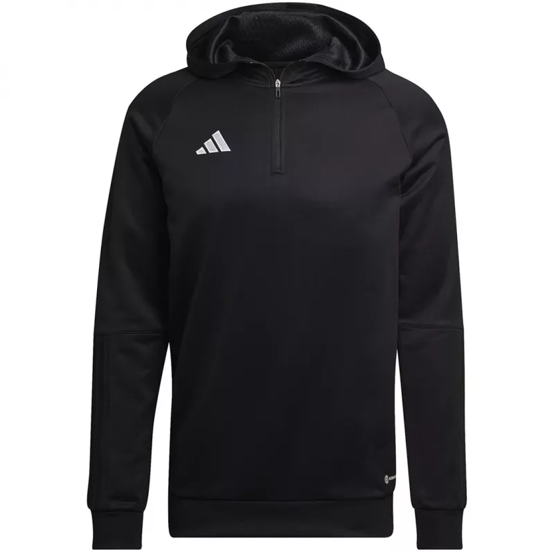 adidas Tiro 23 Competition Hoodie Core Black/λευκό ανδρικό M