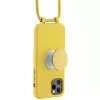 Just Elegance PopGrip θήκη για iPhone 11 Pro – Κίτρινο πόδι κουνελιού