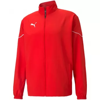 PUMA teamRISE Sideline ανδρικό μπουφάν full-zip, Κόκκινο, μέγεθος S