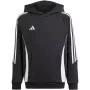 adidas Tiro 24 Hooded Sweatshirt μαύρο IJ5611 128cm