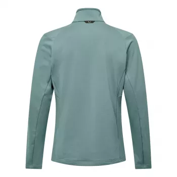 Salewa Puez Cammino Polarlite ανδρικό fleece μπουφάν με μισό φερμουάρ, Willow, S