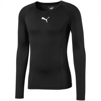 Puma Liga Baselayer Tee LS ανδρικό μακρυμάνικο T-Shirt συμπίεσης μαύρο 655920 03 S