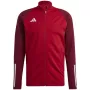 adidas Tiro 23 Competition ανδρικό αθλητικό sweatshirt προπόνησης κόκκινο HE5650
