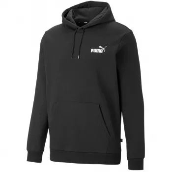 PUMA ESS+ 2 Col Small Logo φούτερ με κουκούλα FL μαύρο