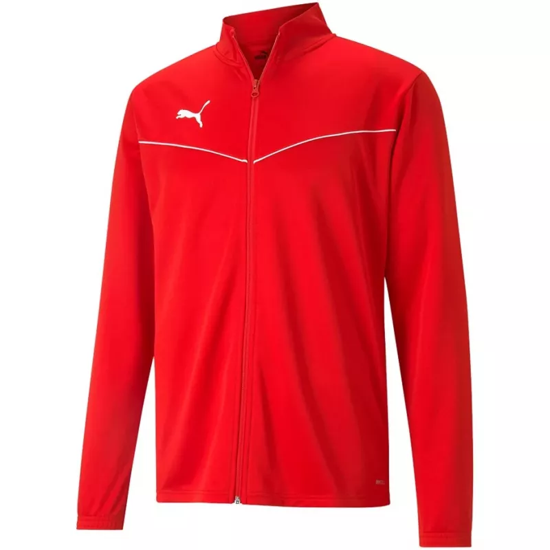 PUMA teamRISE αθλητικό μπουφάν προπόνησης πολυεστέρα κόκκινο 657392 01 M
