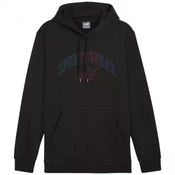 PUMA ESS+ Logo LAB Gradient φούτερ με κουκούλα FL μαύρο 681775 01 L