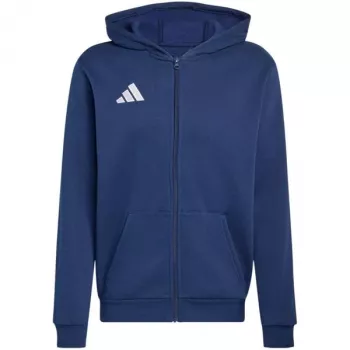 adidas Entrada 26 Full Zip φούτερ με κουκούλα παιδικό Navy Blue 164cm
