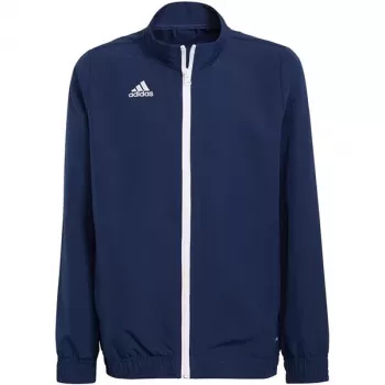 adidas Entrada 22 μπουφάν παρουσίασης Navy μπλε νεανικό 128cm
