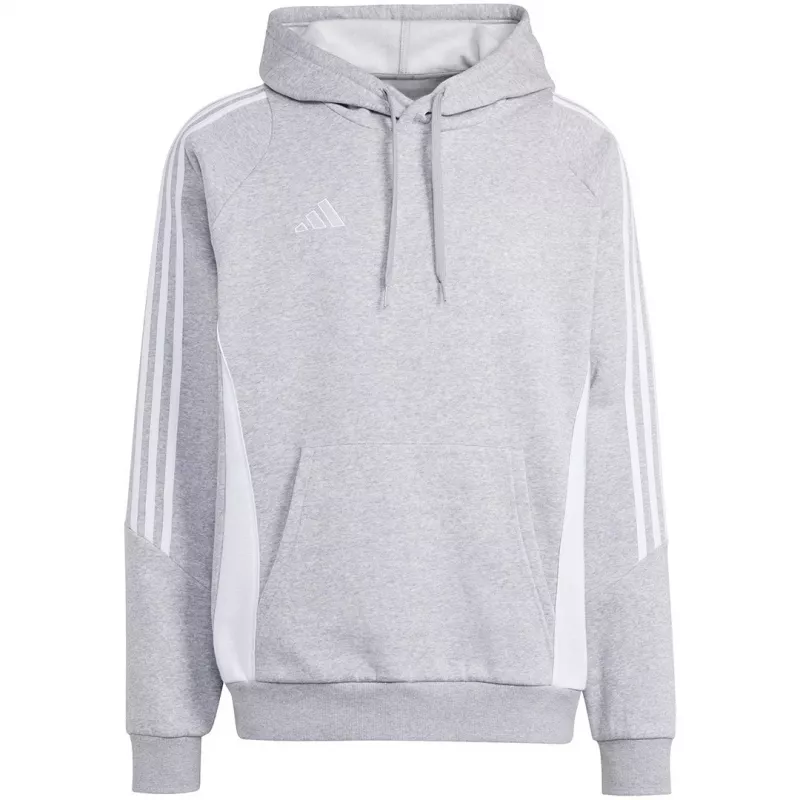 adidas Tiro 24 Μπλούζα με Κουκούλα Μεσαίο Γκρι Μελανζέ