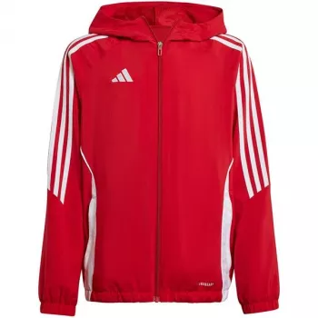 adidas Tiro 24 παιδικό αθλητικό μπουφάν προπόνησης κόκκινο 128cm