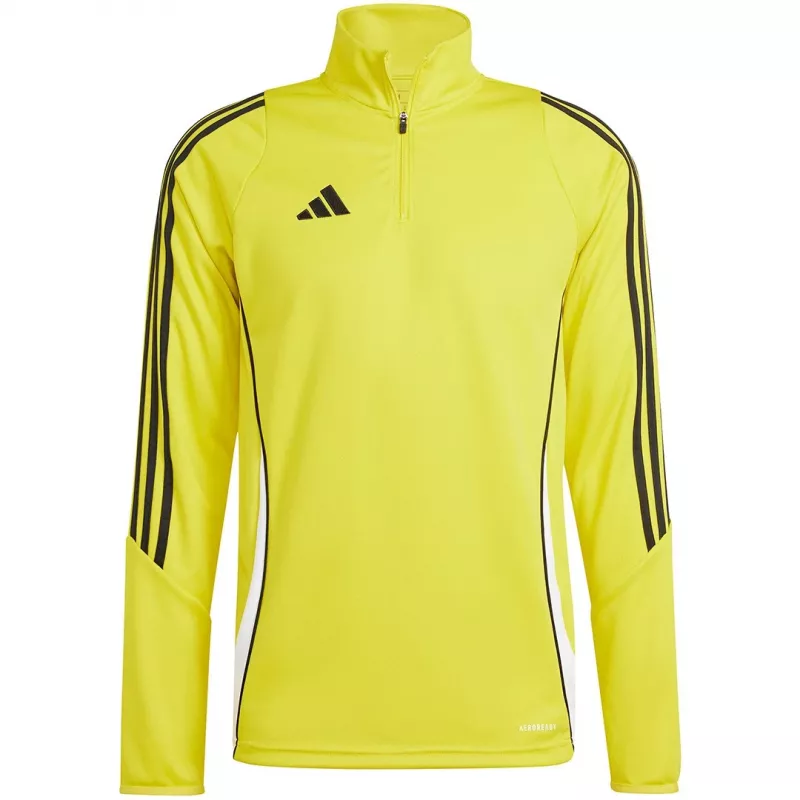 adidas Tiro 24 ανδρικό αθλητικό τοπ προπόνησης κίτρινο M