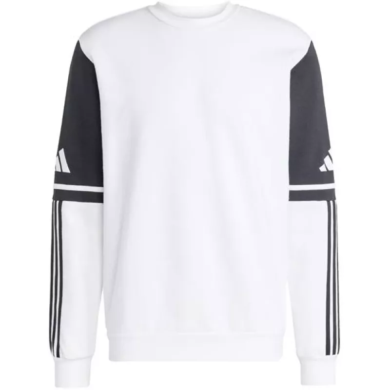 adidas Squadra 25 Ανδρικό Φούτερ Sweat Crew Λευκό/Μαύρο Μέγεθος M