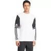 adidas Squadra 25 Ανδρικό Φούτερ Sweat Crew Λευκό/Μαύρο Μέγεθος M