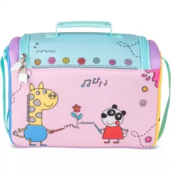 Tonies HörSpiel Transporter - Peppa Pig Τσάντα Μεταφοράς για Toniebox και Φιγούρες Tonies, Ροζ