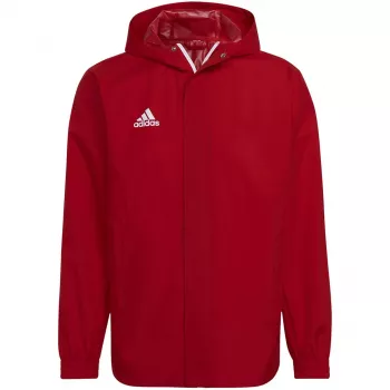 adidas ανδρικό αδιάβροχο μπουφάν Entrada 22 κόκκινο IK4009