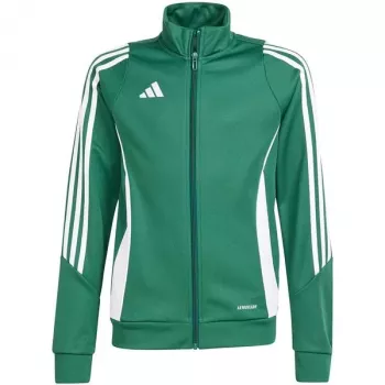 adidas Tiro 24 αθλητικό φούτερ προπόνησης για παιδιά πράσινο IR7503 152cm