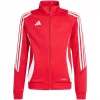 adidas Tiro 24 παιδικό αθλητικό φούτερ προπόνησης κόκκινο IR7502 140cm