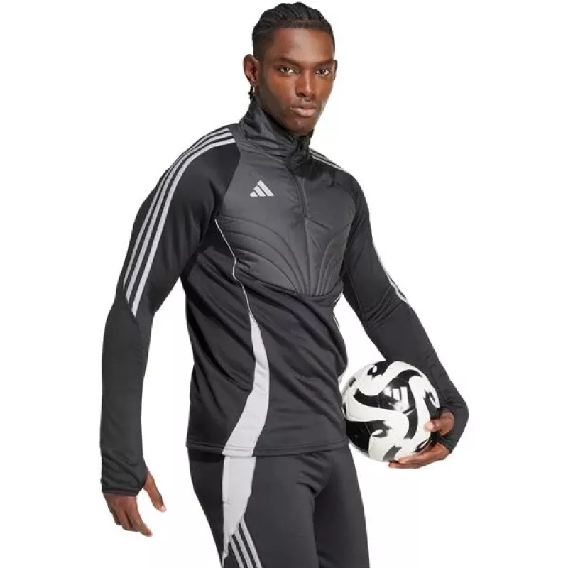 adidas ανδρικό Tiro 24 Winterized φούτερ γκρι/μαύρο μέγεθος L