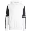 adidas Squadra 25 ανδρικό φούτερ με κουκούλα λευκό/μαύρο μέγεθος L