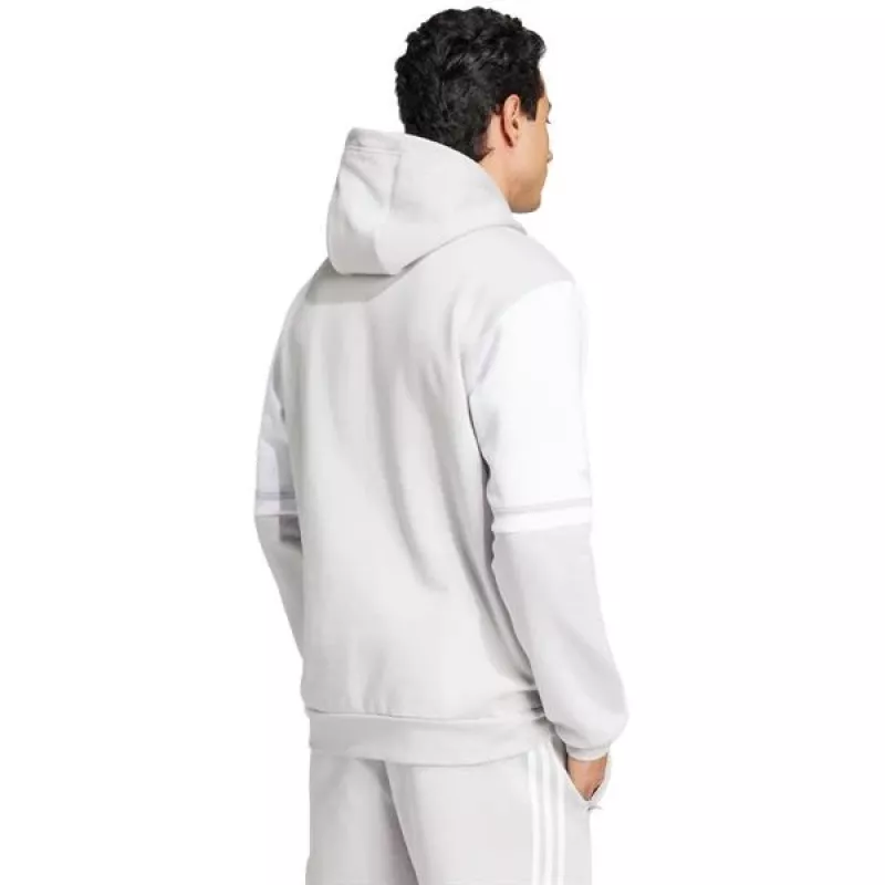 adidas Squadra 25 ανδρικό φούτερ με κουκούλα Medium Grey Heather μέγεθος L