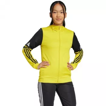 adidas Squadra 25 παιδικό φούτερ με κουκούλα κίτρινο/μαύρο μέγεθος 164