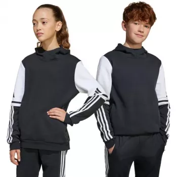 adidas Squadra 25 παιδικό φούτερ με κουκούλα μαύρο 116cm