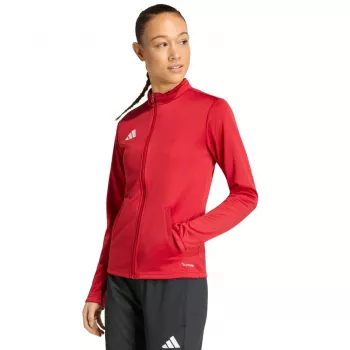 adidas Entrada 26 γυναικείο αντιανεμικό μπουφάν προπόνησης κόκκινο M