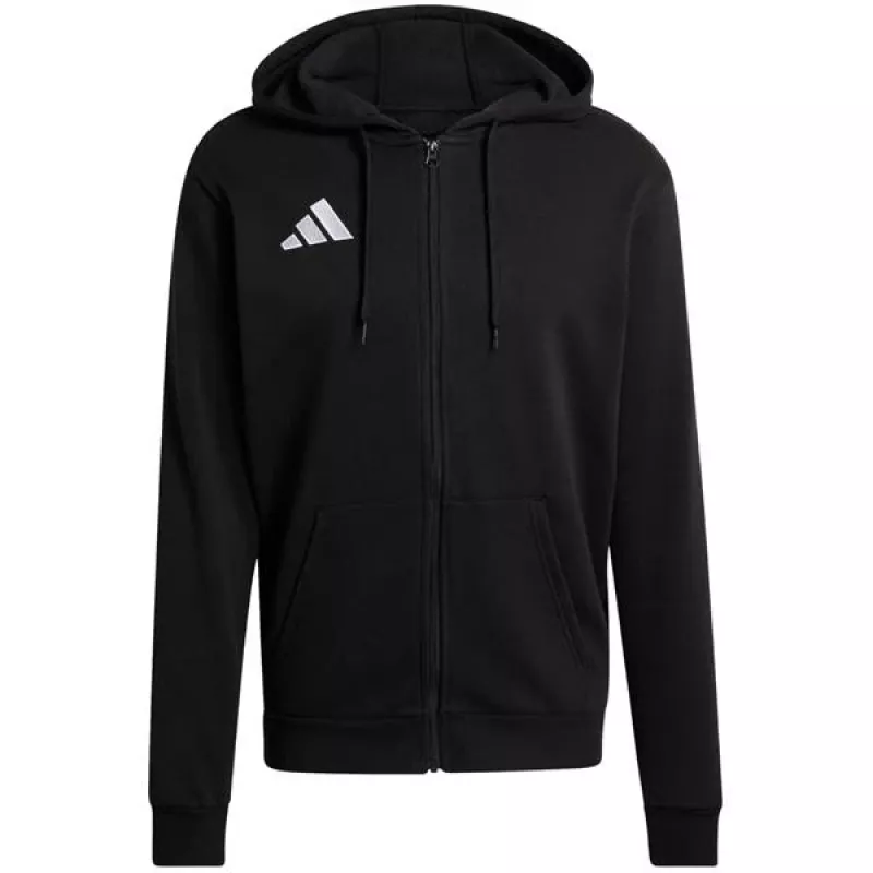 adidas Entrada 26 Full-Zip Hoodie ανδρικό μαύρο Medium