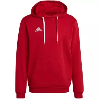 adidas Entrada 22 Hoody ανδρικό φούτερ κόκκινο H57514 L