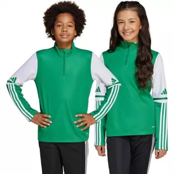 adidas Squadra 25 παιδικό αθλητικό τοπ πράσινο/λευκό JP3160 164cm