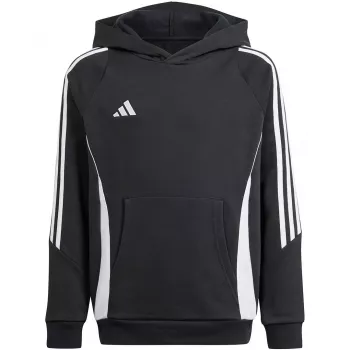 adidas Tiro 24 φούτερ με κουκούλα μαύρο IJ5611 140cm