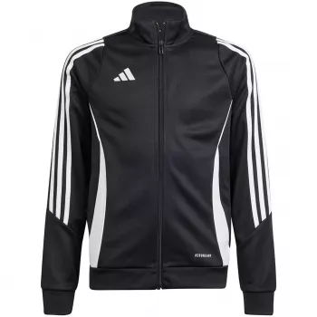 adidas Tiro 24 παιδικό αθλητικό φούτερ - μαύρο (μέγεθος 116cm)