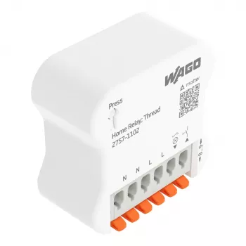 WAGO 2757-1102 ρελέ σπιτιού, 1DI/1DO, 16 A, λευκό